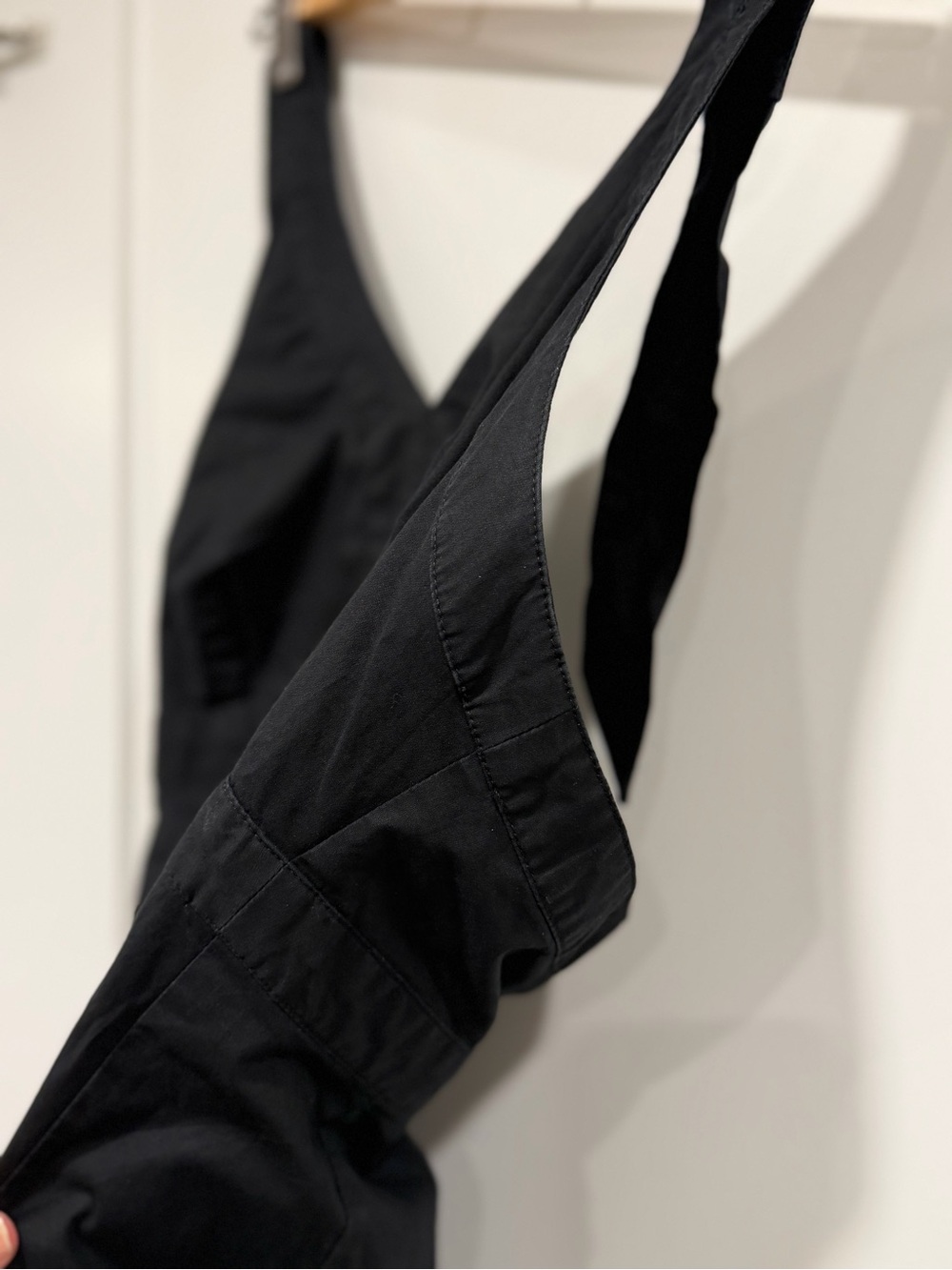 Vintage, Y2K, GAP Black Halter Mini Dress - Picture 10 of 16